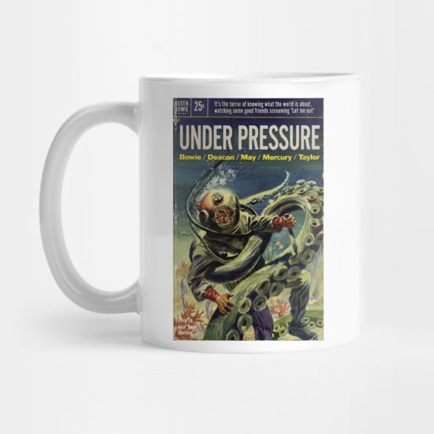 Vintage Sci Fi Book Cover - Under Pressure by Persona2